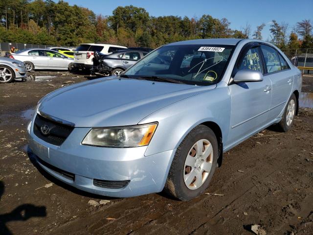 Photo 2 from auction – 2007 HYUNDAI SONATA GLS with VIN 5NPET46C67H238633