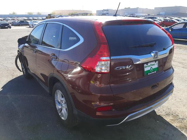 Photo 3 from auction – 2016 HONDA CR-V EX with VIN 3CZRM3H50GG704583