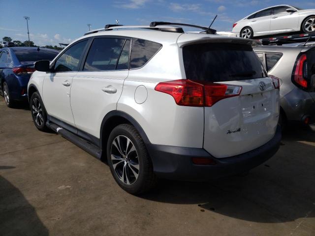 Photo 3 from auction – 2015 TOYOTA RAV4 LIMIT with VIN 2T3YFREV5FW204498