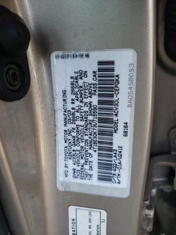 Photo 10 from auction – 2003 TOYOTA CAMRY LE with VIN 4T1BE30K73U715590