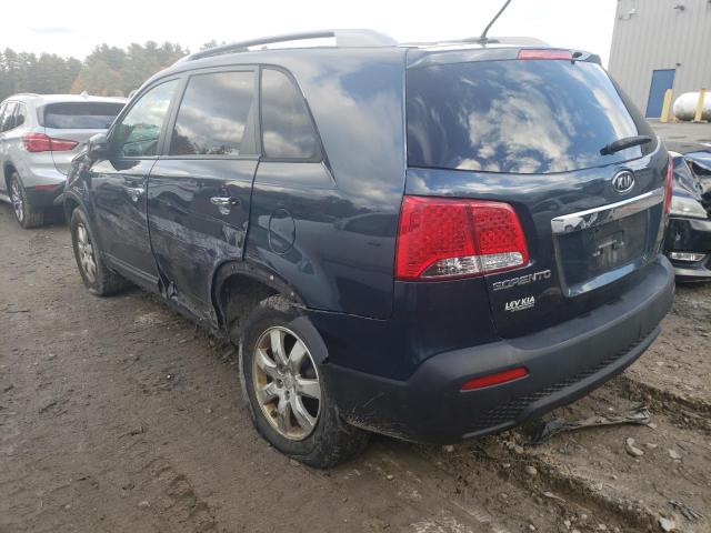 Photo 3 from auction – 2011 KIA SORENTO BA with VIN 5XYKT4A27BG159022