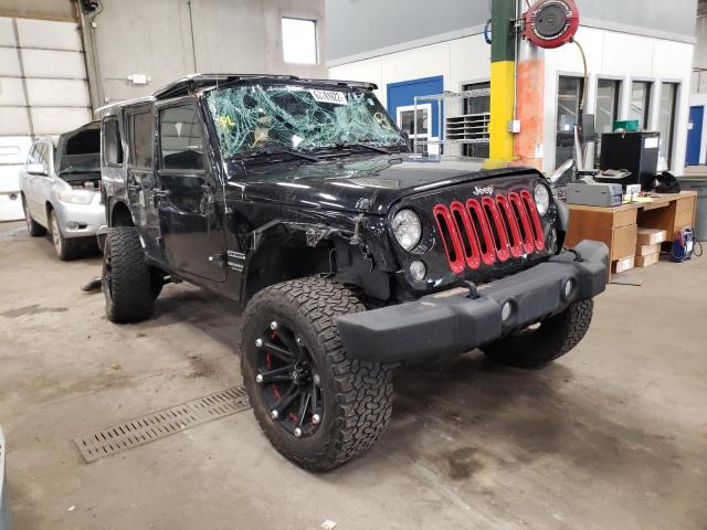 JEEP WRANGLER U 2015 with VIN 1C4BJWDG6FL522896 - Photo from auction