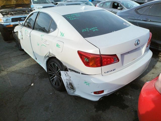 Photo 3 from auction – 2009 LEXUS IS 250 with VIN JTHBK262192088404