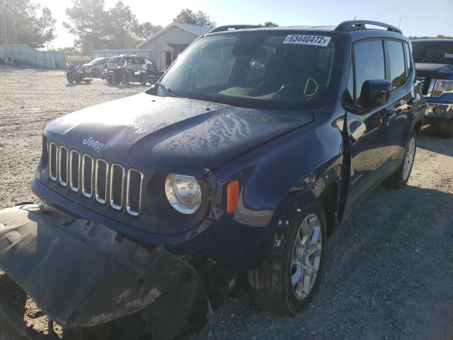 Photo 2 from auction – 2017 JEEP RENEGADE L with VIN ZACCJABB1HPG31263