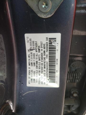 Photo 10 from auction – 2013 HONDA ACCORD EXL with VIN 1HGCR2F85DA040247