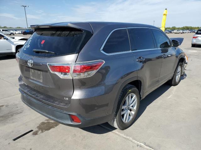 Photo 4 from auction – 2015 TOYOTA HIGHLANDER with VIN 5TDZKRFH3FS108086