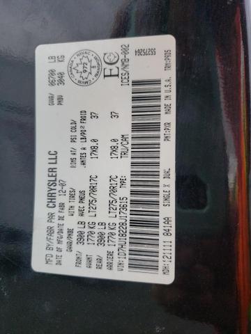 Photo 10 from auction – 2008 DODGE RAM 1500 S with VIN 1D7HU18228J173615