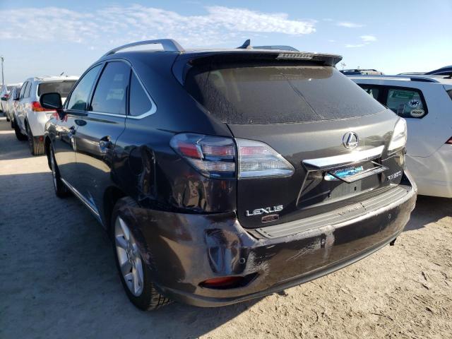 Photo 3 from auction – 2010 LEXUS RX 350 with VIN 2T2BK1BA2AC051257