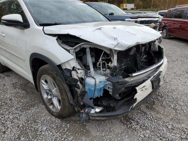 Photo 9 from auction – 2016 TOYOTA HIGHLANDER with VIN 5TDDKRFH2GS327343