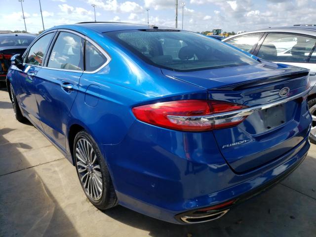 Photo 3 from auction – 2017 FORD FUSION TIT with VIN 3FA6P0K92HR107988