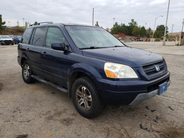 Photo 1 from auction – 2004 HONDA PILOT EXL with VIN 2HKYF18584H539384
