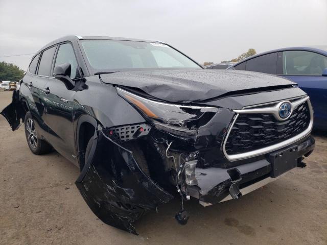TOYOTA HIGHLANDER 2021 with VIN 5TDGBRCH9MS536446 - Photo from auction