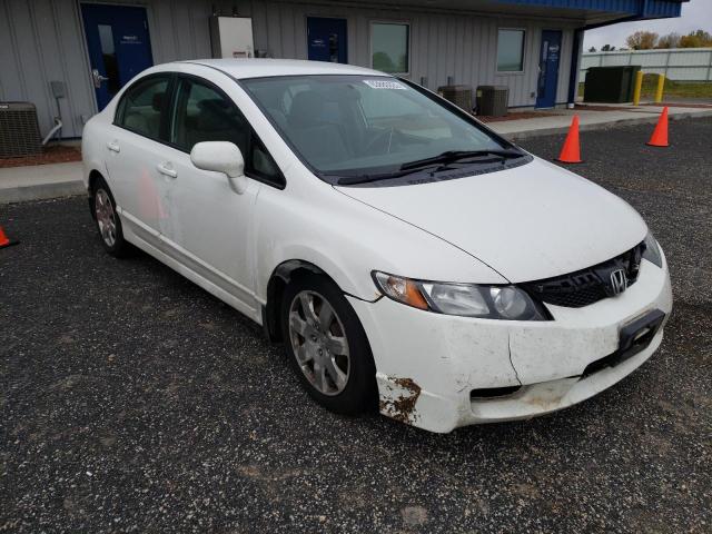 Photo 1 from auction – 2009 HONDA CIVIC LX with VIN 19XFA16589E044476