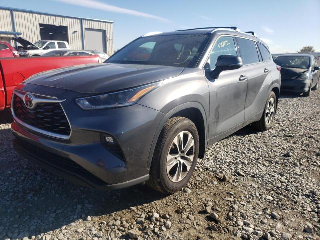 Photo 2 from auction – 2021 TOYOTA HIGHLANDER with VIN 5TDHZRAH8MS532682