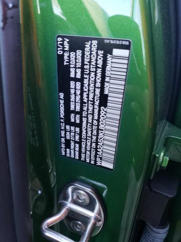 Photo 10 from auction – 2019 PORSCHE MACAN with VIN WP1AA2A53KLB02092