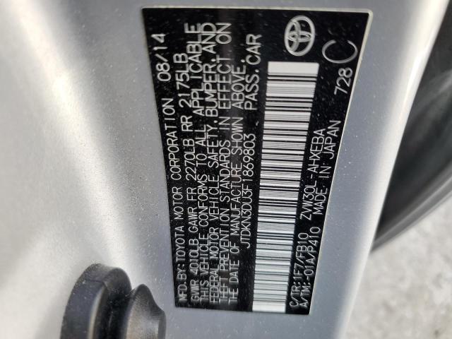 Photo 10 from auction – 2015 TOYOTA PRIUS with VIN JTDKN3DU3F1869803