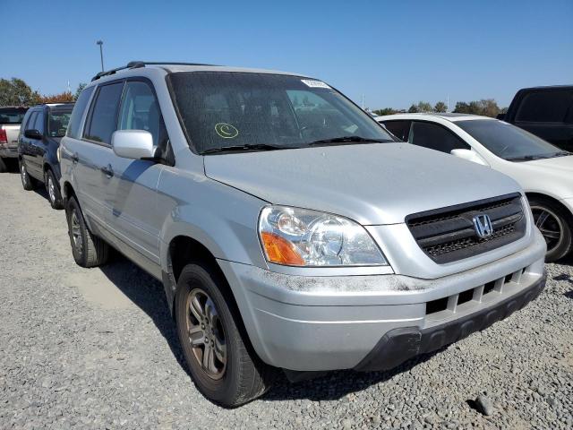 HONDA PILOT EXL 2003 with VIN 2HKYF18523H560861 - Photo from auction