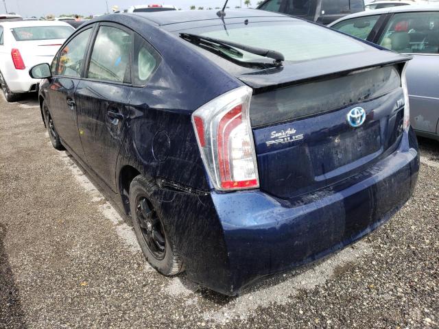 Photo 3 from auction – 2014 TOYOTA PRIUS with VIN JTDKN3DU3E1773684