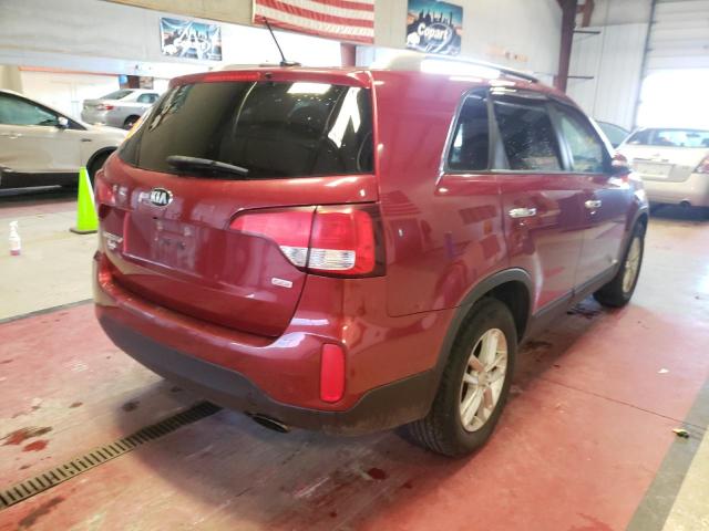 Photo 4 from auction – 2015 KIA SORENTO LX with VIN 5XYKTDA68FG651227
