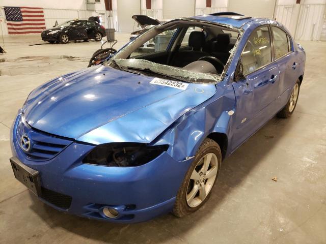 Photo 2 from auction – 2005 MAZDA 3 S with VIN JM1BK323551288188