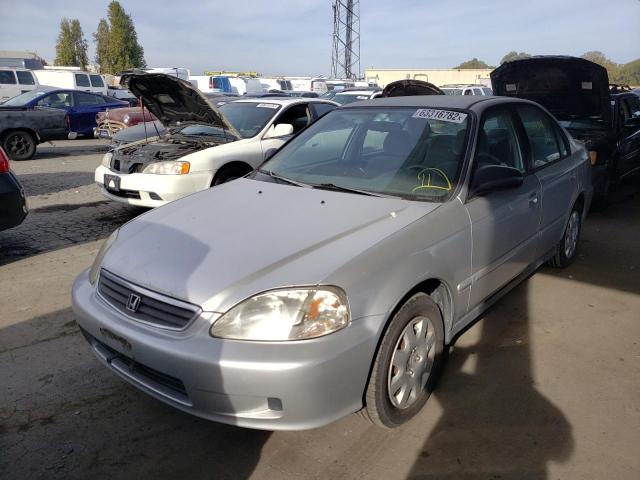 Photo 2 from auction – 2000 HONDA CIVIC BASE with VIN 2HGEJ6612YH511093
