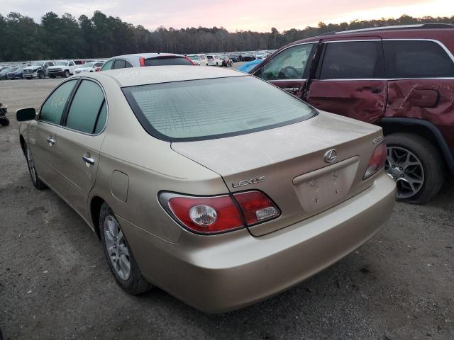 Photo 3 from auction – 2002 LEXUS ES 300 with VIN JTHBF30G320031606