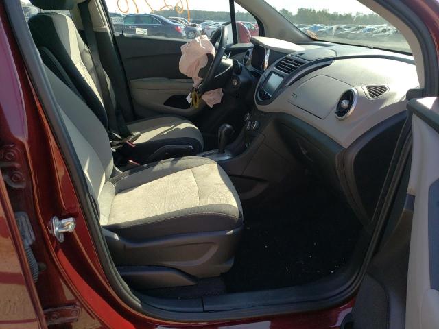 Photo 5 from auction – 2016 CHEVROLET TRAX LS with VIN 3GNCJKSB4GL139797