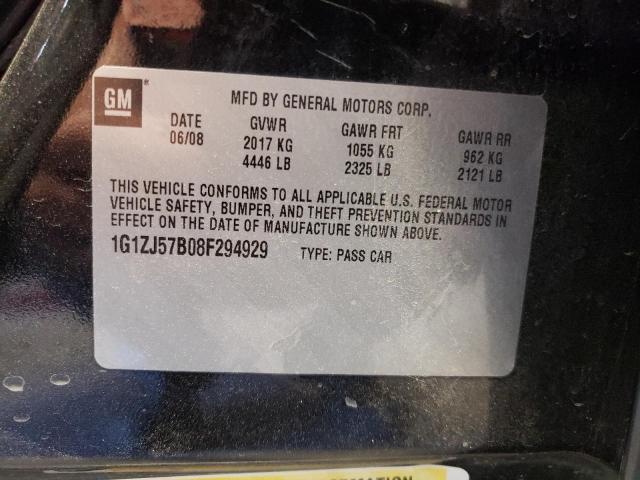 Photo 10 from auction – 2008 CHEVROLET MALIBU 2LT with VIN 1G1ZJ57B08F294929