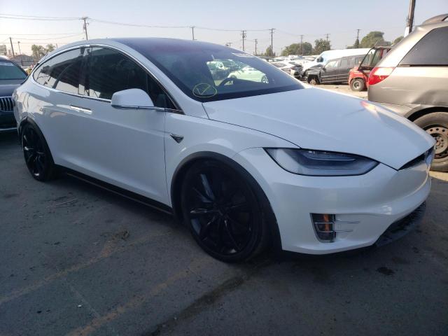 TESLA MODEL X 2020 with VIN 5YJXCAE21LF305289 - Photo from auction