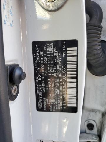 Photo 10 from auction – 2011 HYUNDAI TUCSON GLS with VIN KM8JU3AC4BU205671