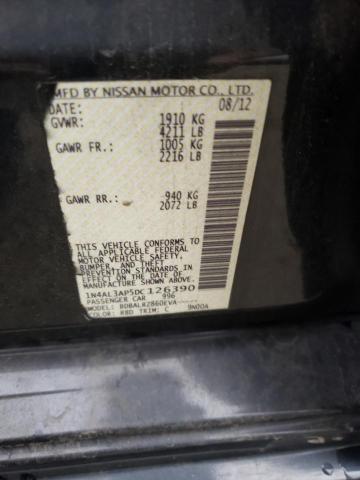 Photo 10 from auction – 2013 NISSAN ALTIMA with VIN 1N4AL3AP5DC126390