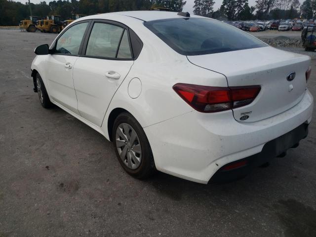 Photo 3 from auction – 2020 KIA RIO LX with VIN 3KPA24AD7LE314683