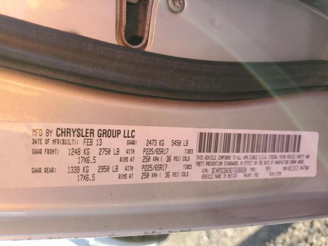 Photo 10 from auction – 2013 DODGE JOURNEY SX with VIN 3C4PDCBG9DT636830