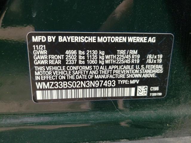 Photo 10 from auction – 2022 MINI COOPER JCW with VIN WMZ33BS02N3N97493