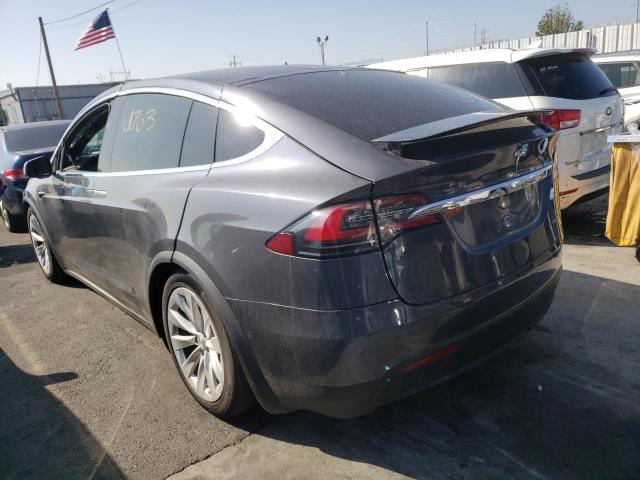 Photo 3 from auction – 2020 TESLA MODEL X with VIN 5YJXCAE2XLF248039