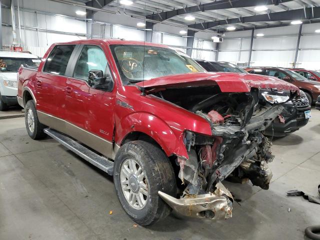 FORD F150 SUPER 2011 with VIN 1FTFW1ET6BFC50179 - Photo from auction