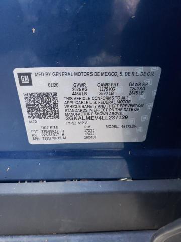 Photo 10 from auction – 2020 GMC TERRAIN SL with VIN 3GKALMEV4LL237139