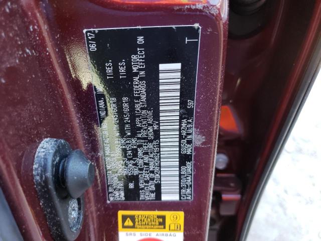 Photo 10 from auction – 2017 TOYOTA HIGHLANDER with VIN 5TDKZRFH2HS219115