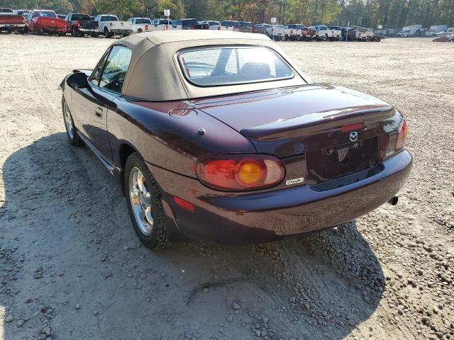 Photo 3 from auction – 2000 MAZDA MX-5 MIATA with VIN JM1NB3538Y0151491