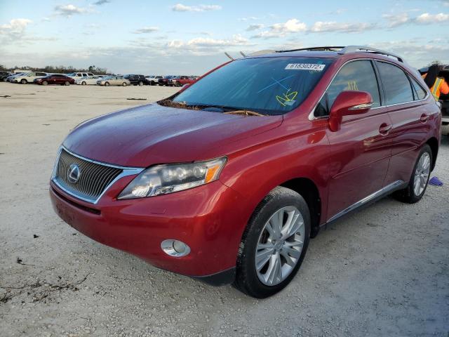 Photo 2 from auction – 2010 LEXUS RX 450 with VIN JTJBC1BAXA2026698