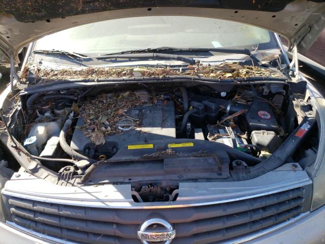 Photo 7 from auction – 2007 NISSAN QUEST S with VIN 5N1BV28U37N102799