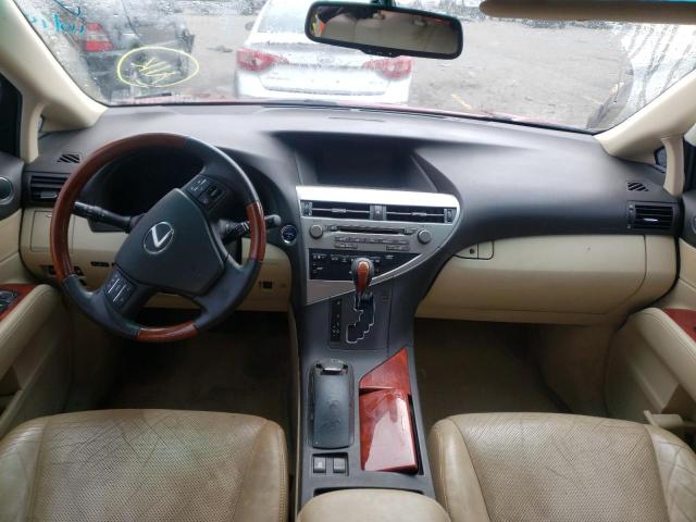 Photo 9 from auction – 2010 LEXUS RX 450 with VIN JTJBC1BA3A2406224