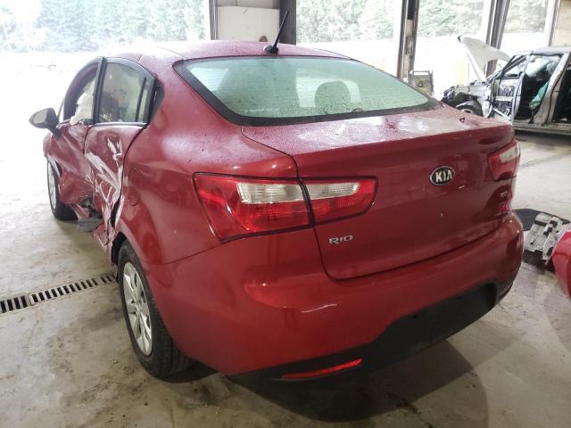 Photo 3 from auction – 2015 KIA RIO LX with VIN KNADM4A31F6527733