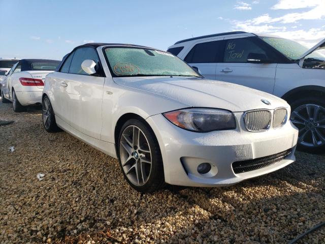 BMW 128 I 2013 with VIN WBAUL7C57DVU09787 - Photo from auction