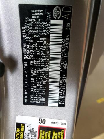 Фото 10 с аукциона – 2016 TOYOTA COROLLA L с VIN 2T1BURHE2GC520122