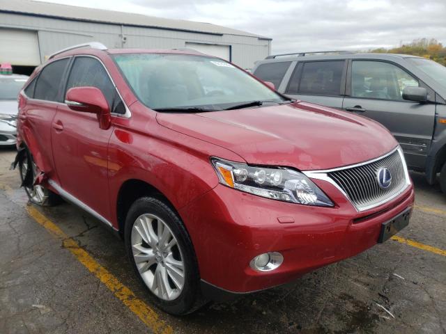 LEXUS RX 450 2010 with VIN JTJBC1BA3A2406224 - Photo from auction
