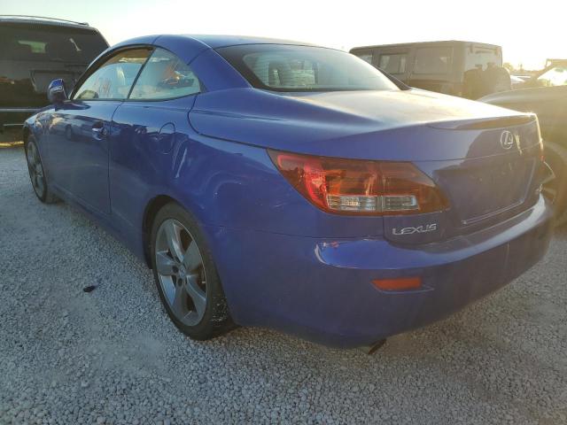 Photo 3 from auction – 2010 LEXUS IS 250 with VIN JTHFF2C22A2502613