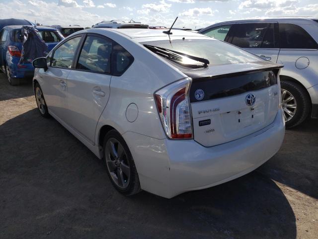 Photo 3 from auction – 2013 TOYOTA PRIUS with VIN JTDKN3DUXD1649474