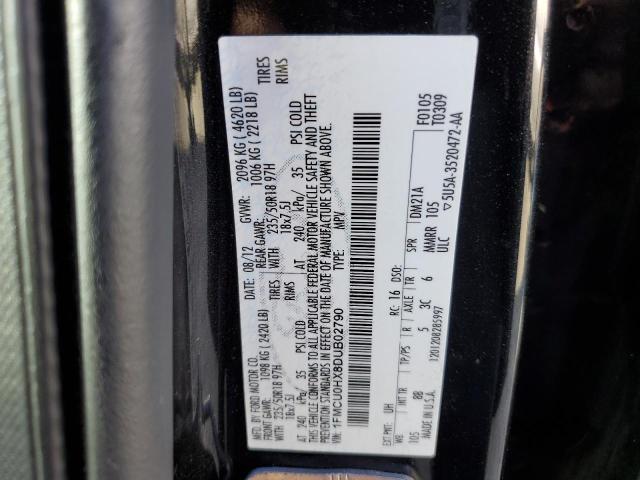Photo 10 from auction – 2013 FORD ESCAPE SEL with VIN 1FMCU0HX8DUB02790