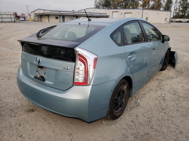 Photo 4 from auction – 2014 TOYOTA PRIUS with VIN JTDKN3DU4E1774813